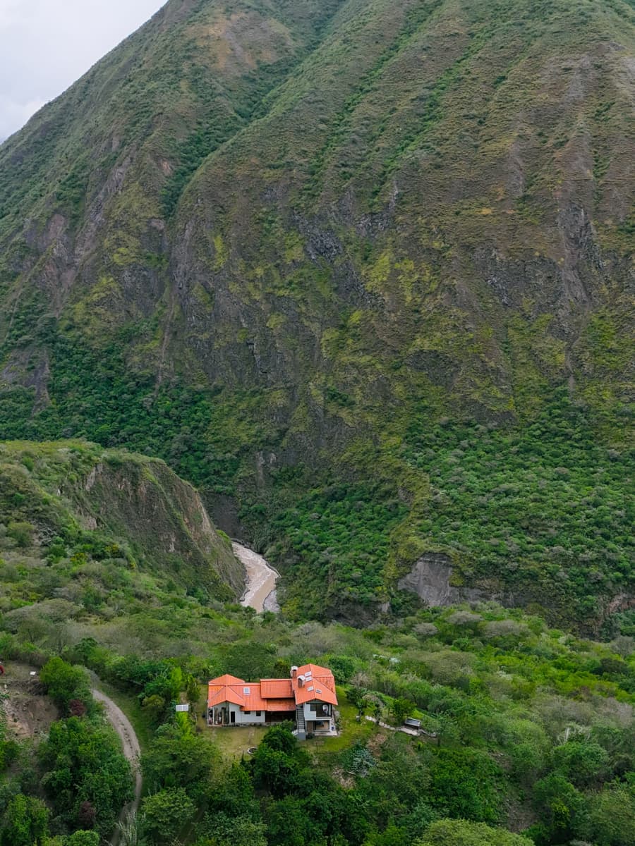 Views and scenery in the cloud forest