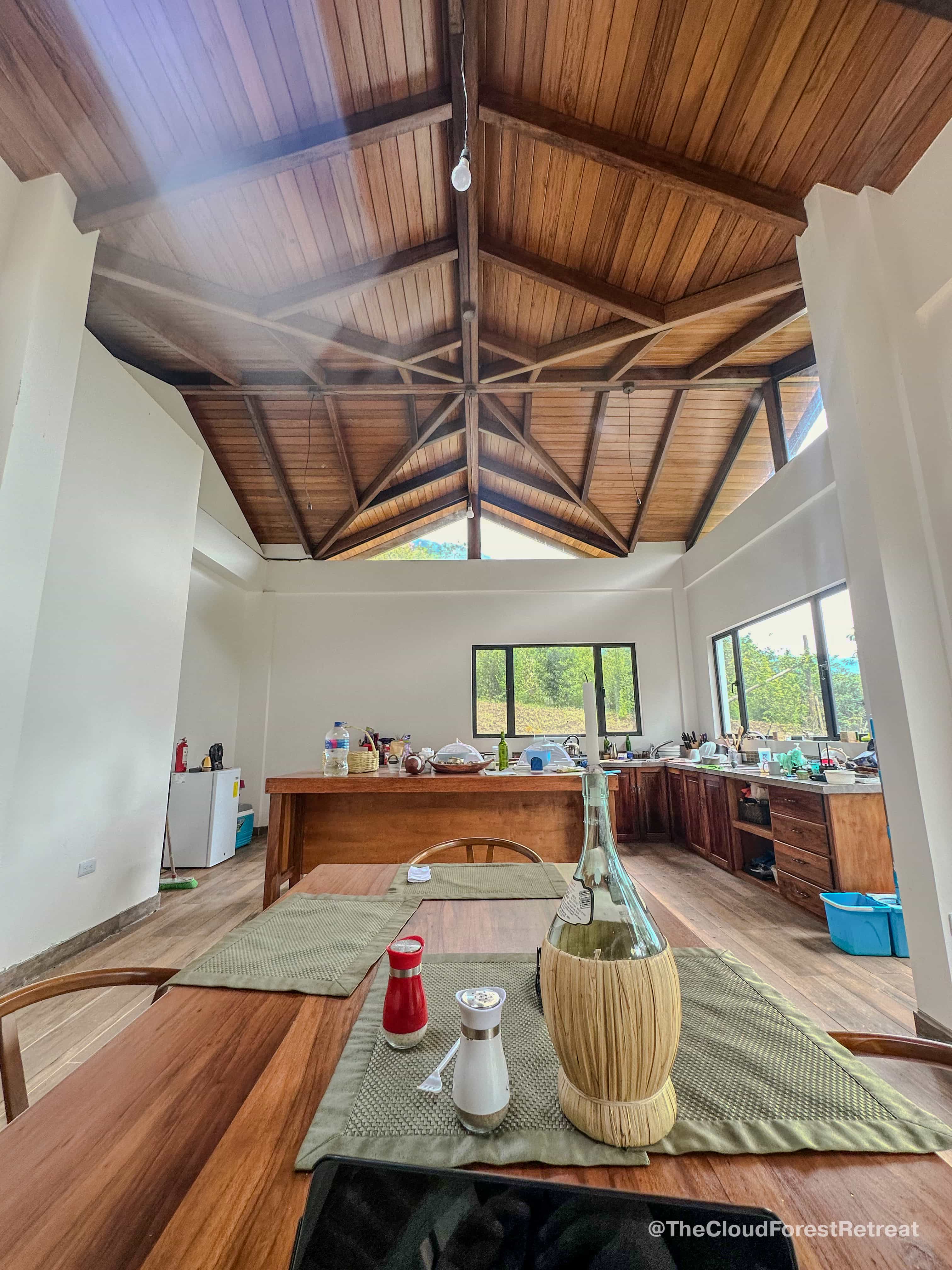 Kitchen space in the common areas