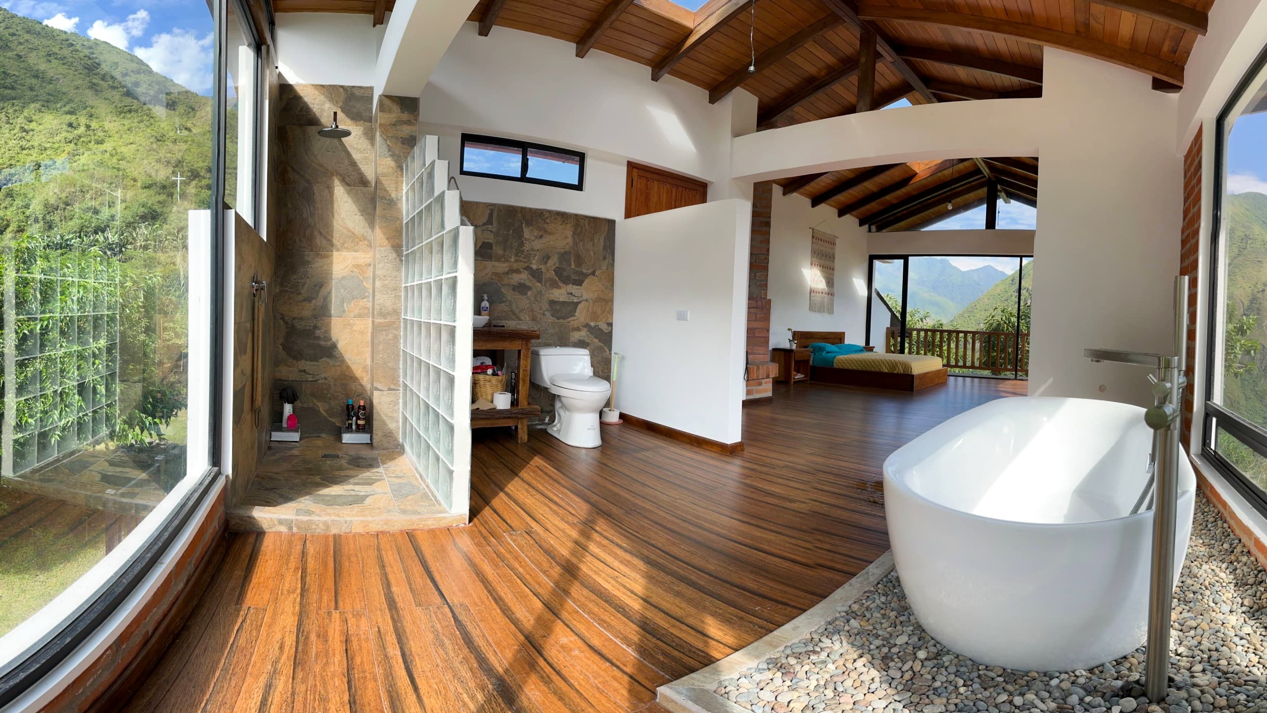 Panoramic Suite with sweeping cloud forest views